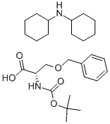 Molecular Structure of 10342-01-5 (Boc-Ser(Bzl)-OH DCHA)